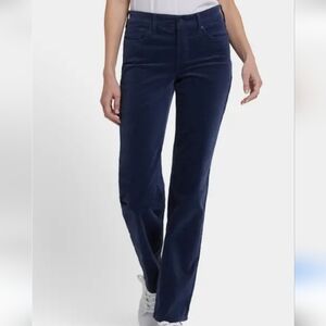 Women's Point Zero Dark Blue Corduroy Pants - Size 11 Good Condition